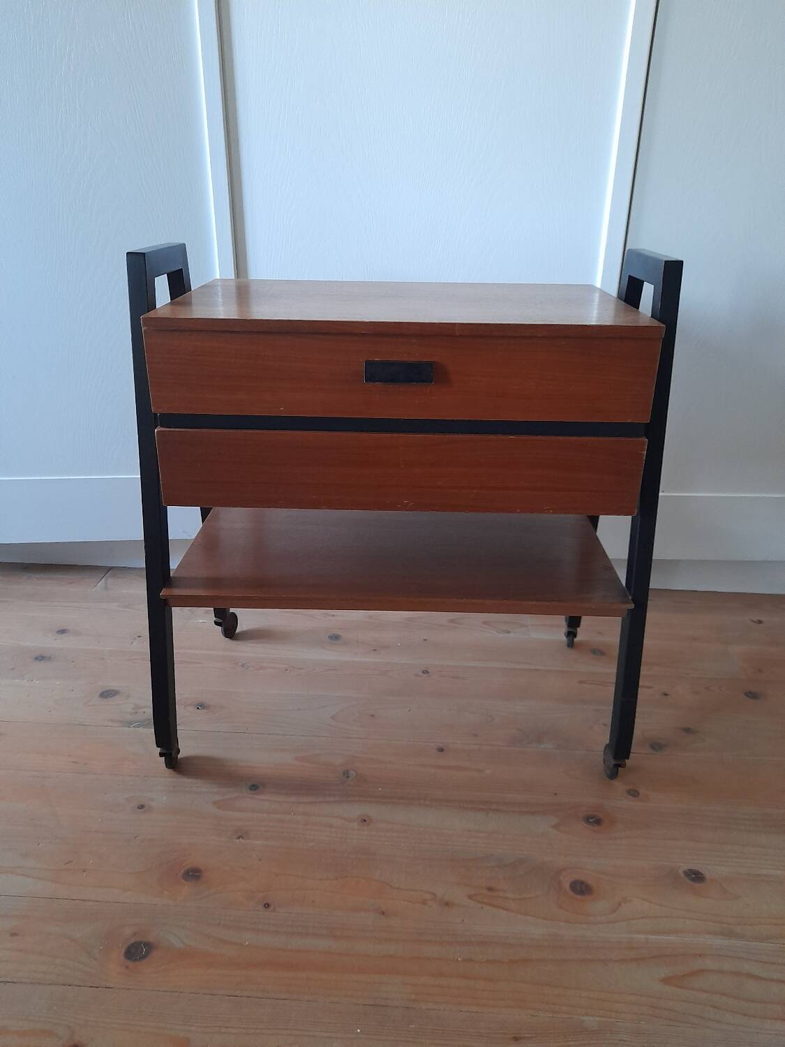 Danish sewing table in teak