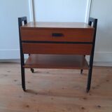 Danish sewing table in teak