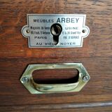 Large vintage binder with double curtains arbey