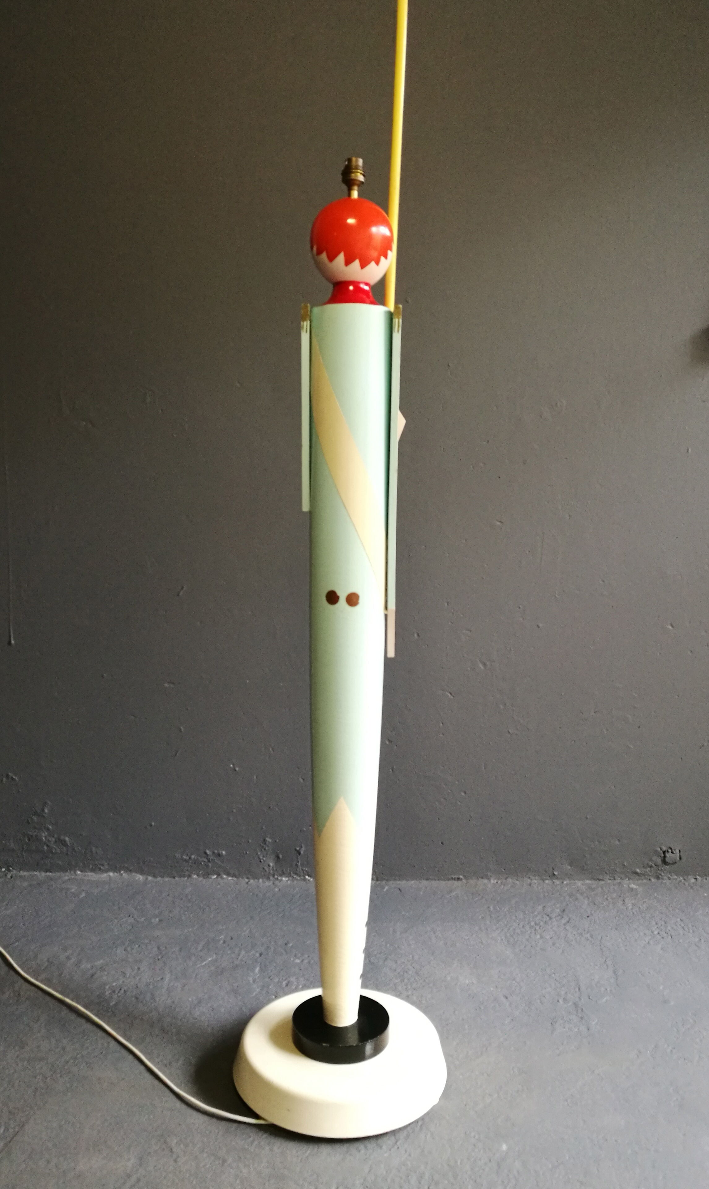 Suzanne Bonnichon for Jacques Adnet 50s floor lamp