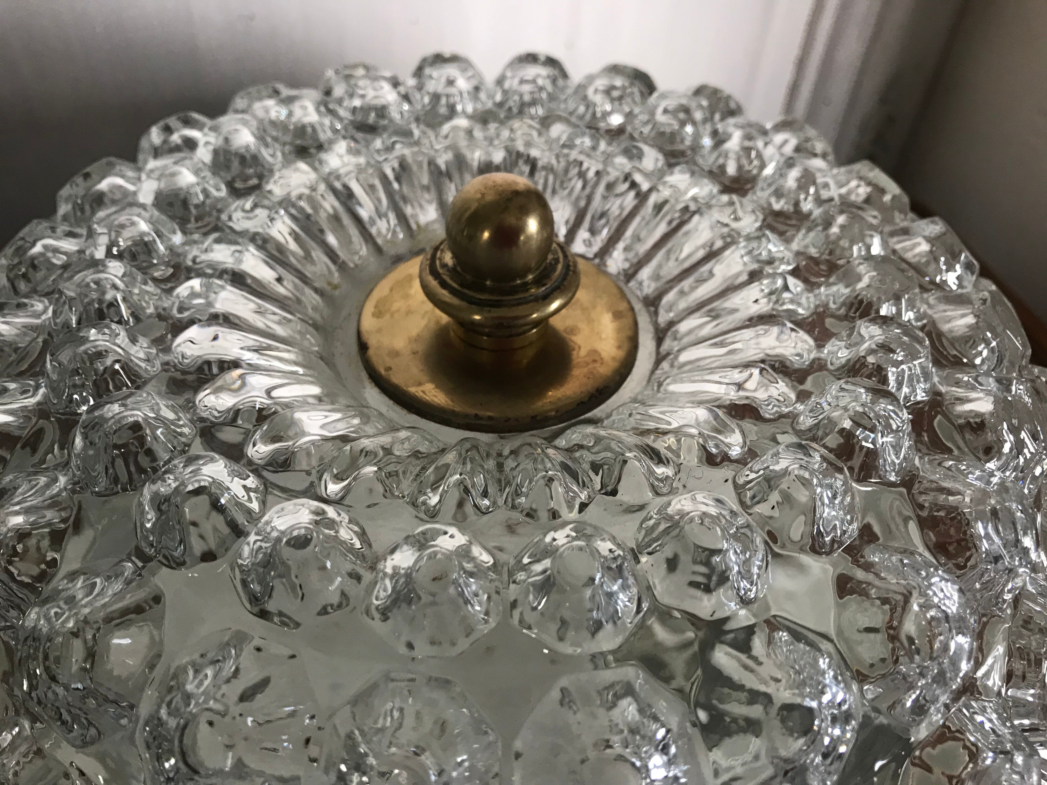 Limburg glass and brass ceiling