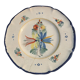 Earthenware plate by Antoine Montagnon Nevers