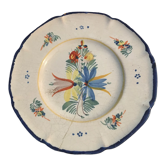 Earthenware plate by Antoine Montagnon Nevers