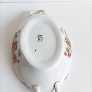 Plat de service légumier faïencerie d'Onnaing