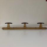 Smoked plastic coat rack