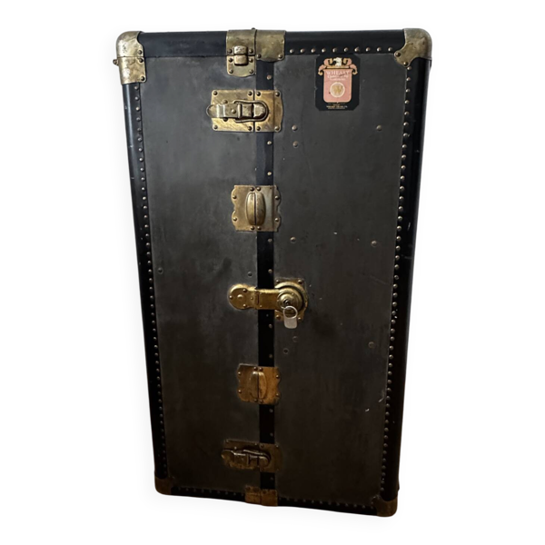 Malle-armoire de voyage américaine Wheary – années 1920