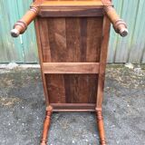 Louis Philippe style farmhouse table in solid cherrywood