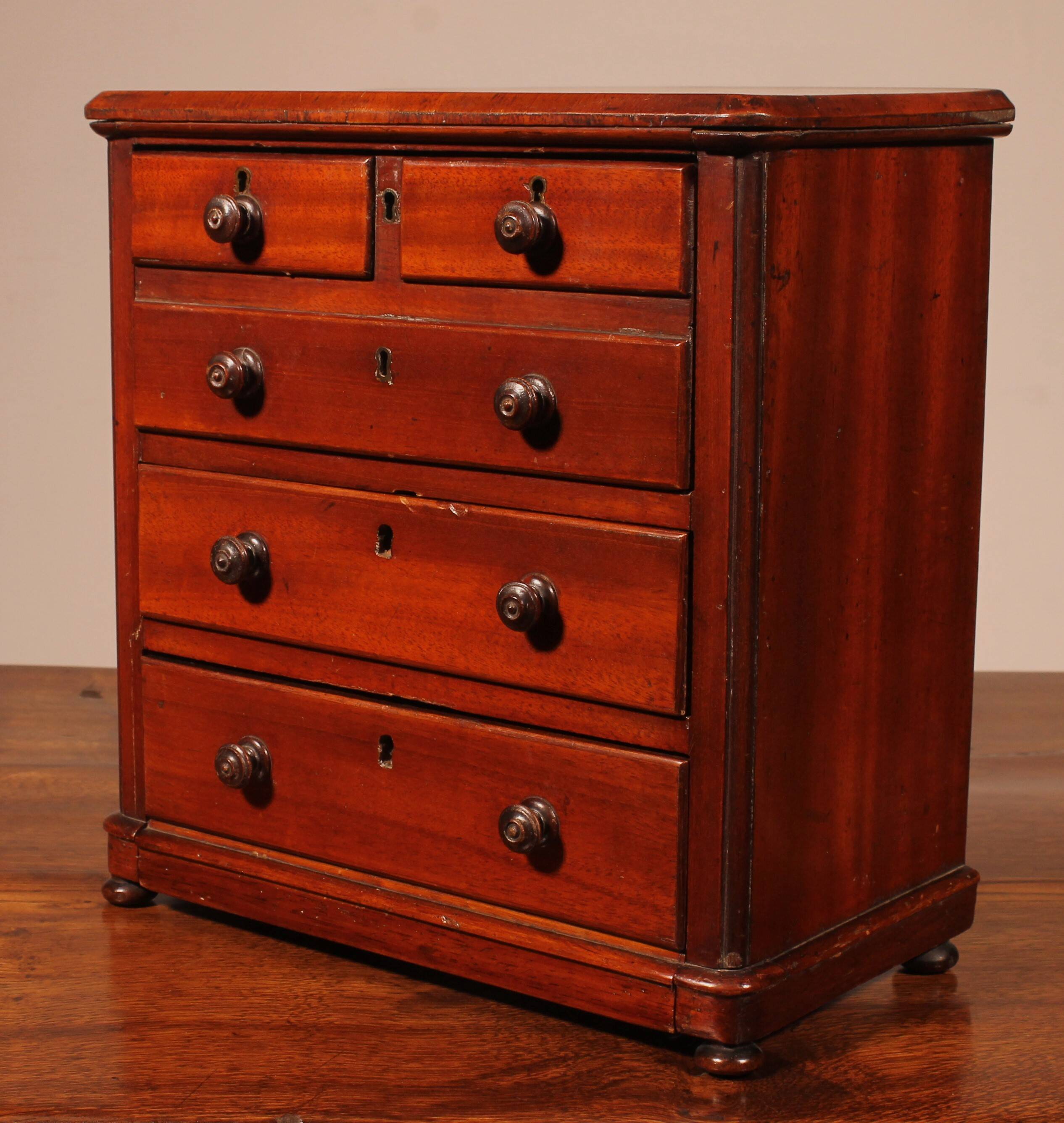 19th Century Mahogany Master Commode