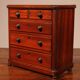 Commode De Maitrise En Acajou Du 19° Siècle