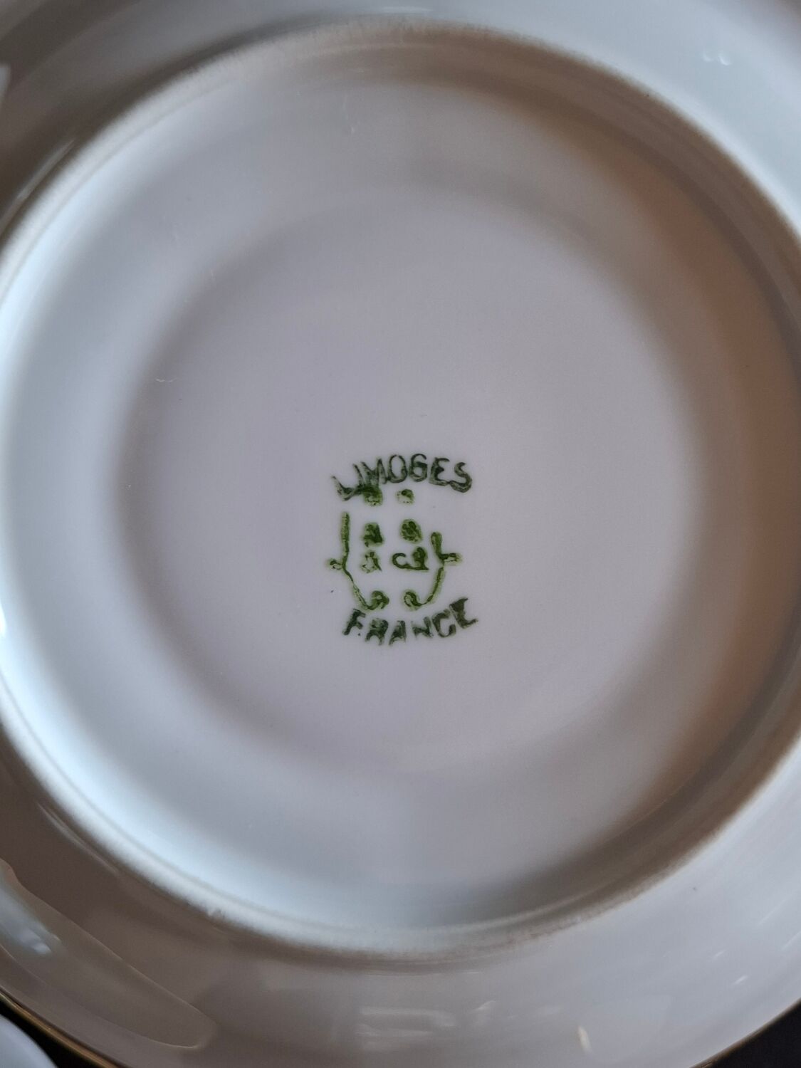 Fine Limoges porcelain coffee service