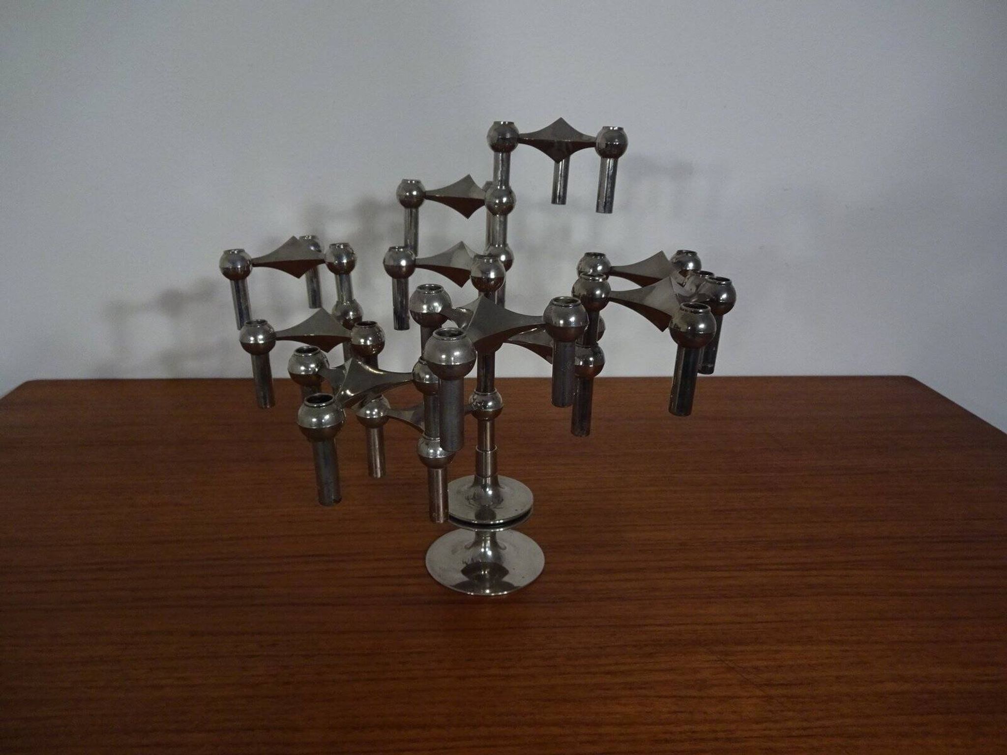 Candleholders by Ceasar Stoffi & Fritz Nagel for BMF, 1960s, Set of 12
