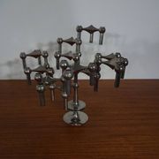 Candleholders by Ceasar Stoffi & Fritz Nagel for BMF, 1960s, Set of 12