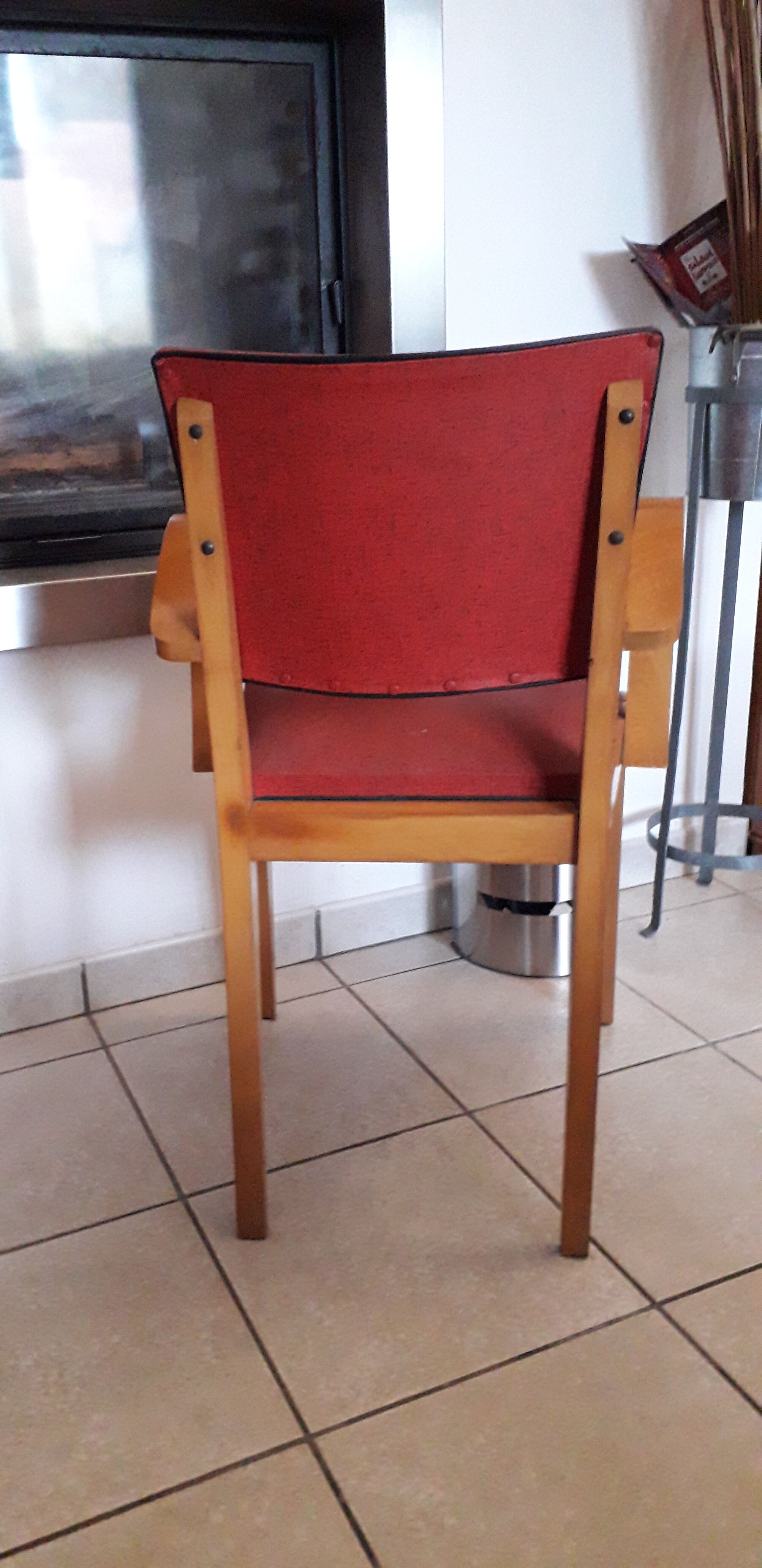 Vintage bridge chair