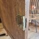 Sideboard two doors two drawers in renovated oak art deco style