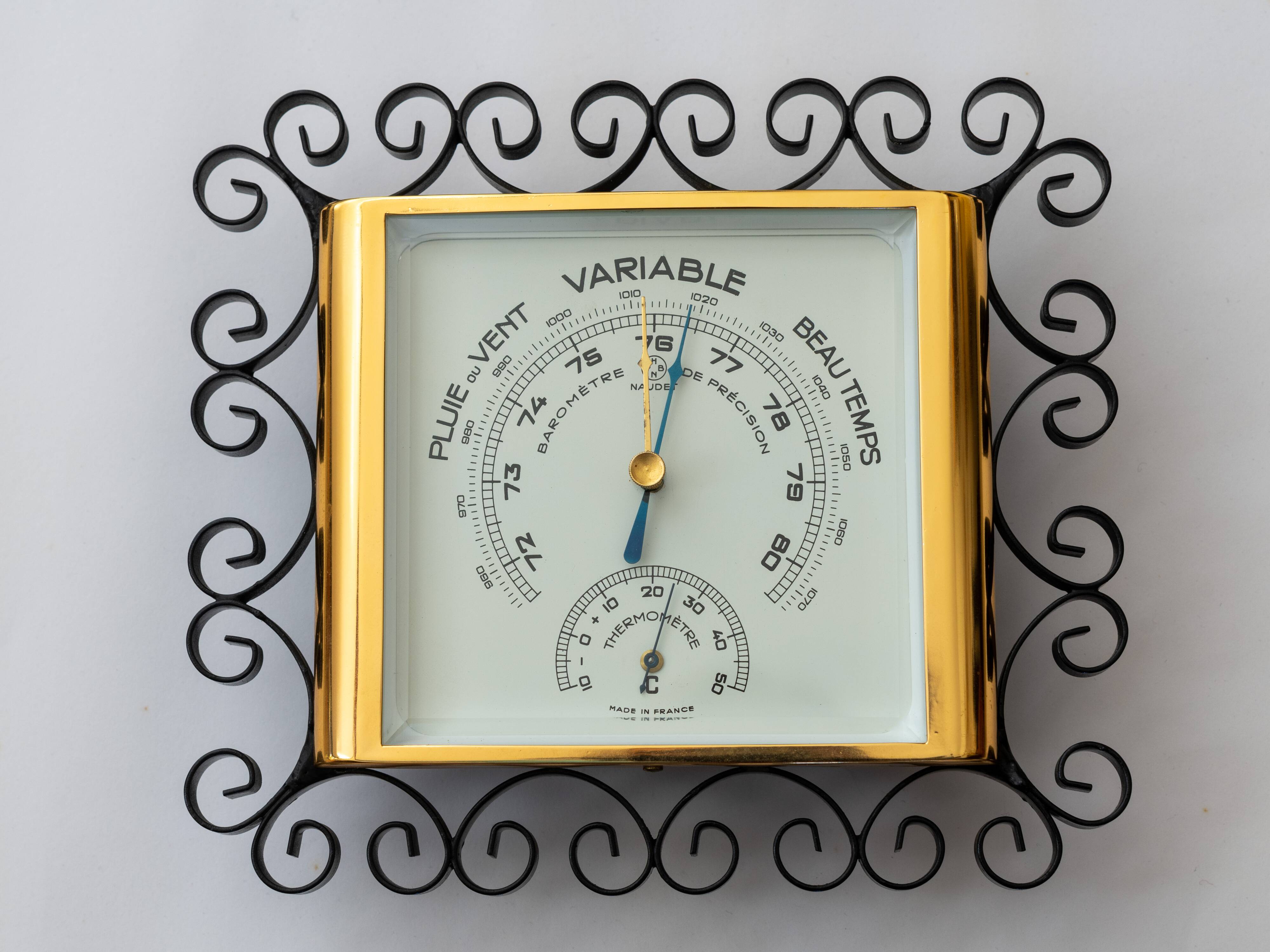 Barometer, Naudet thermometer, 1960s