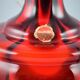 Vase carafe Opaline