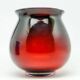 Modernist vase, glass, Poland, 1970s