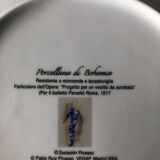 12 Large Plates Pablo Picasso Porcelain of Bohemia