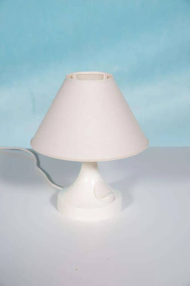 Space Age table lamp from the 60s/70s, vintage ambient lamp.