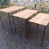 Nesting tables. vintage.