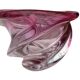 Vase Wave Val-Saint-Lambert rubis sommerso design Delvenne 1950