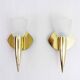 Pair of Italian Leola wall lights