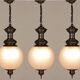 LS1 Pendant Lamps by Luigi Caccia Dominioni for Azucena, Italy, 1950s, Set of 3