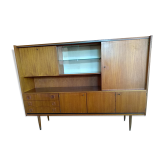 Vintage 1960 Scandinavian teak sidebar Cabinet