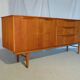 Scandinavian sideboard in teak 60s