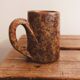 Grand mug en grès pyrité vintage 