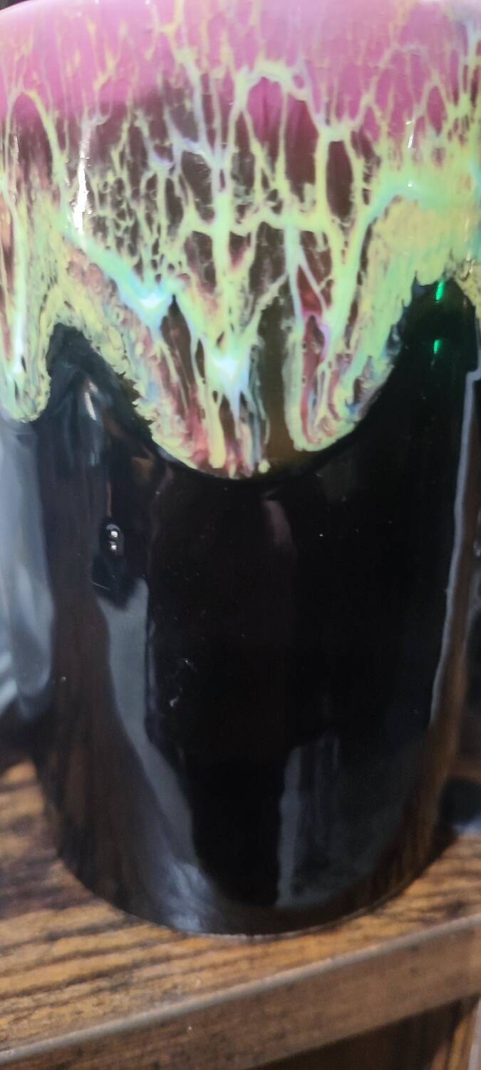 Mazagran flamed ceramic Vallauris