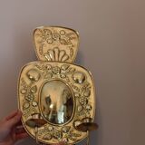 Mid Century Swedish Brass Sconce