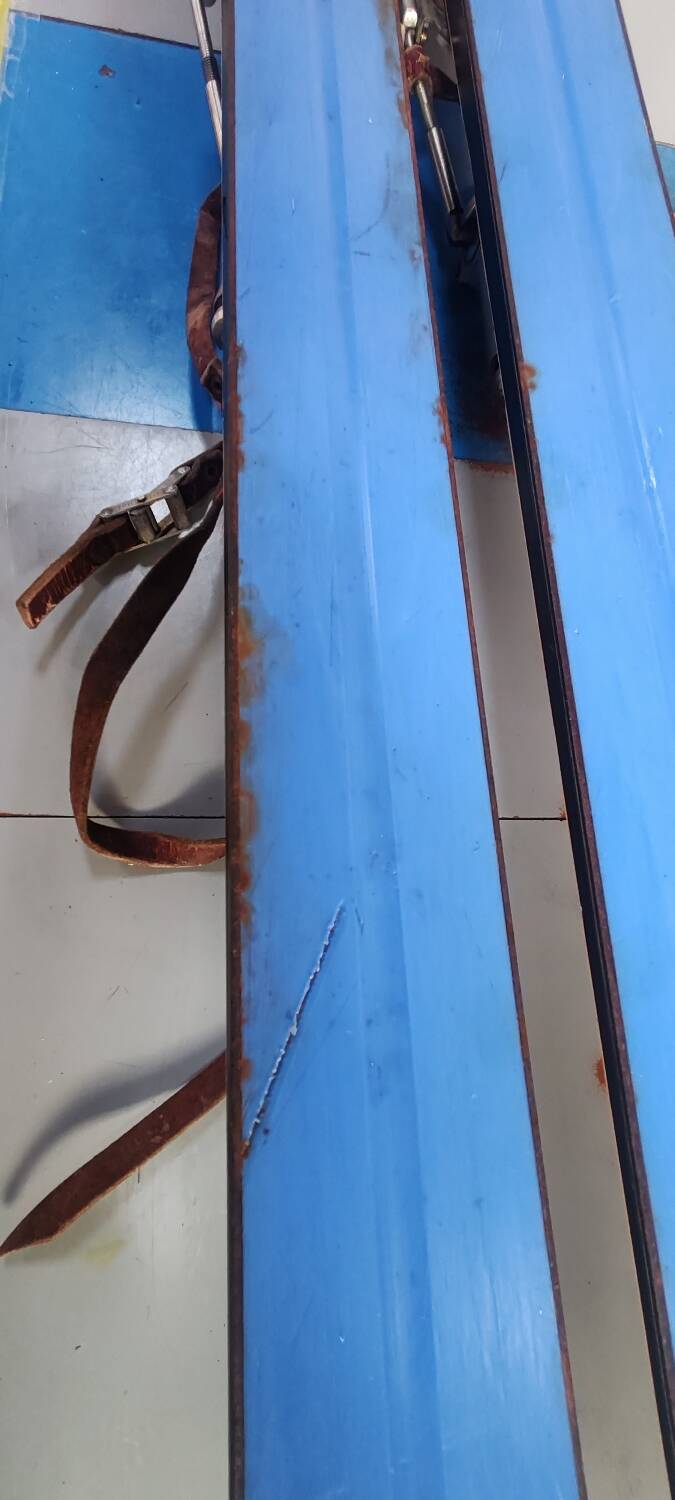 Rossignol Strato 2m10 vintage collection skis from the French team.