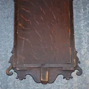 Antique Chippendale Wall Mirror in Gilded Wood with Phoenix, 1760s