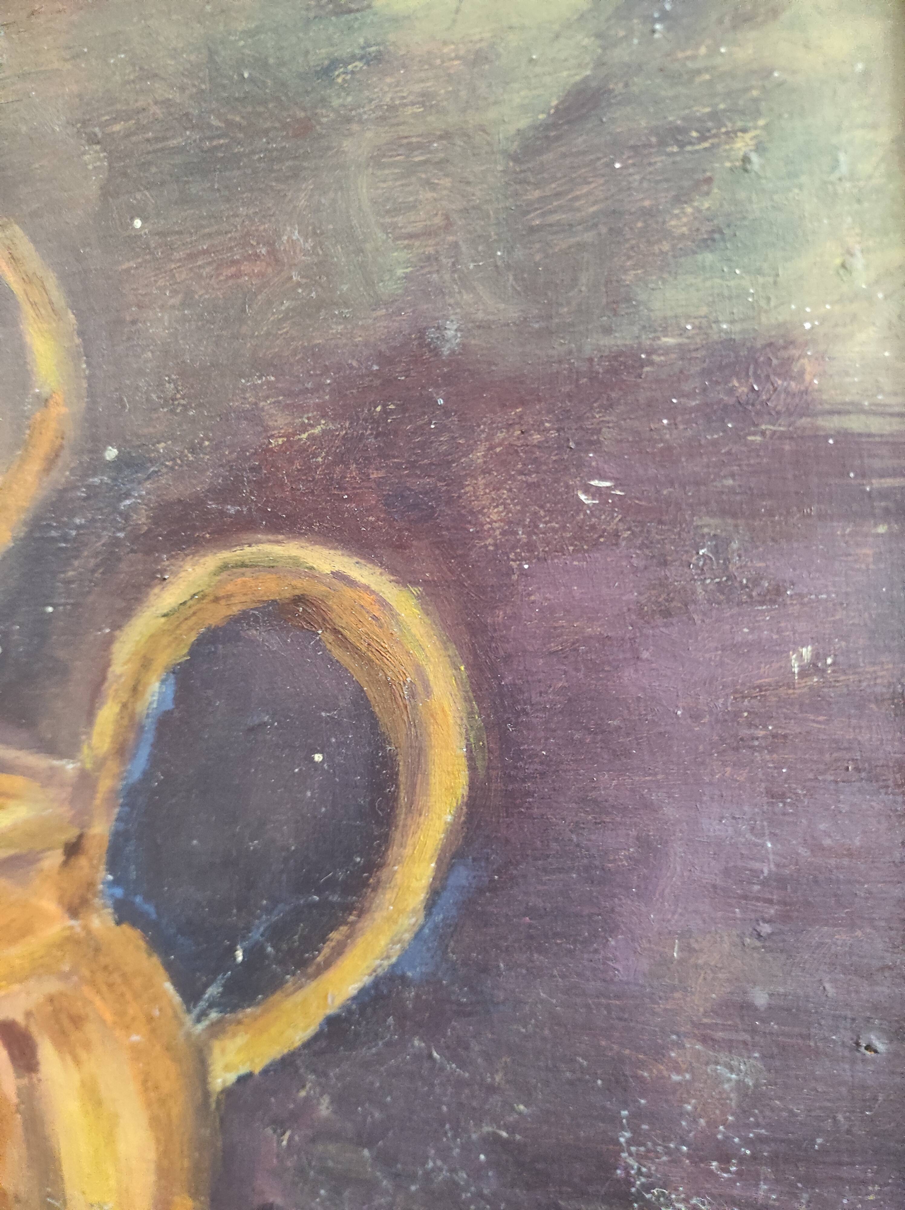 French vintage still life, signed Borde