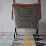 Vintage armchair Shell, 1960s,Deutsche Democratische Republic,restored