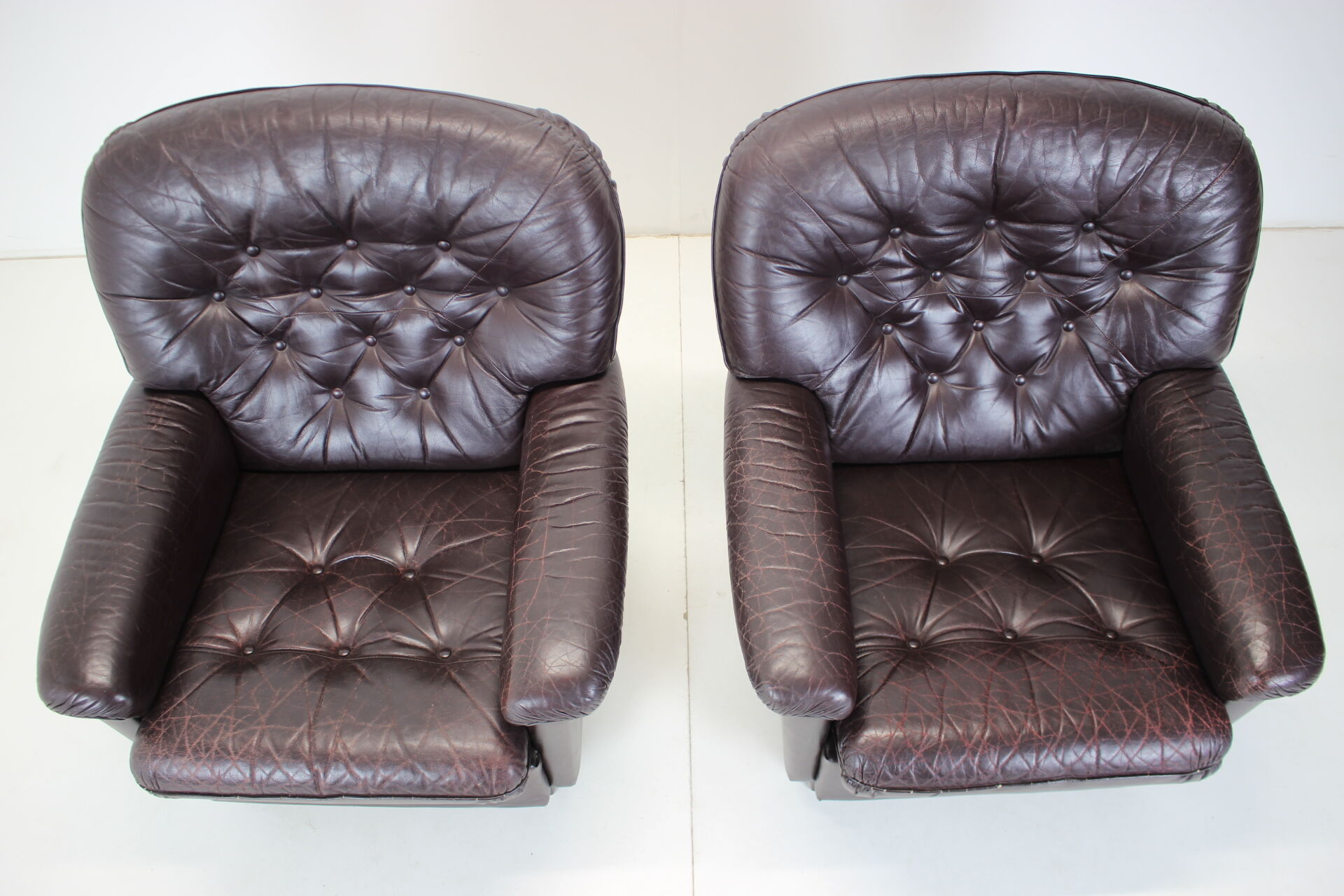 Ensemble de deux fauteuils Finland années 1980