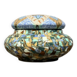 Jean Gerbino in Vallauris: micro mosaic ceramic candy box