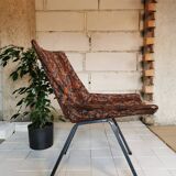 Vintage Lupina Shell Lounge Chair: Niko Kralj, Retro 1960s Yugoslav Design