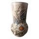 Handmade Vallauris ceramic vase, signed Fonck and Mateo