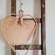 Old wooden scale right and painting presence