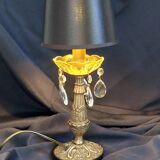Small vintage brass lamp