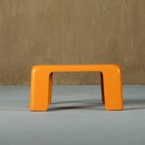 Orange Amanta coffee table by Mario Bellini for B&C Italia, Italy, 1970s