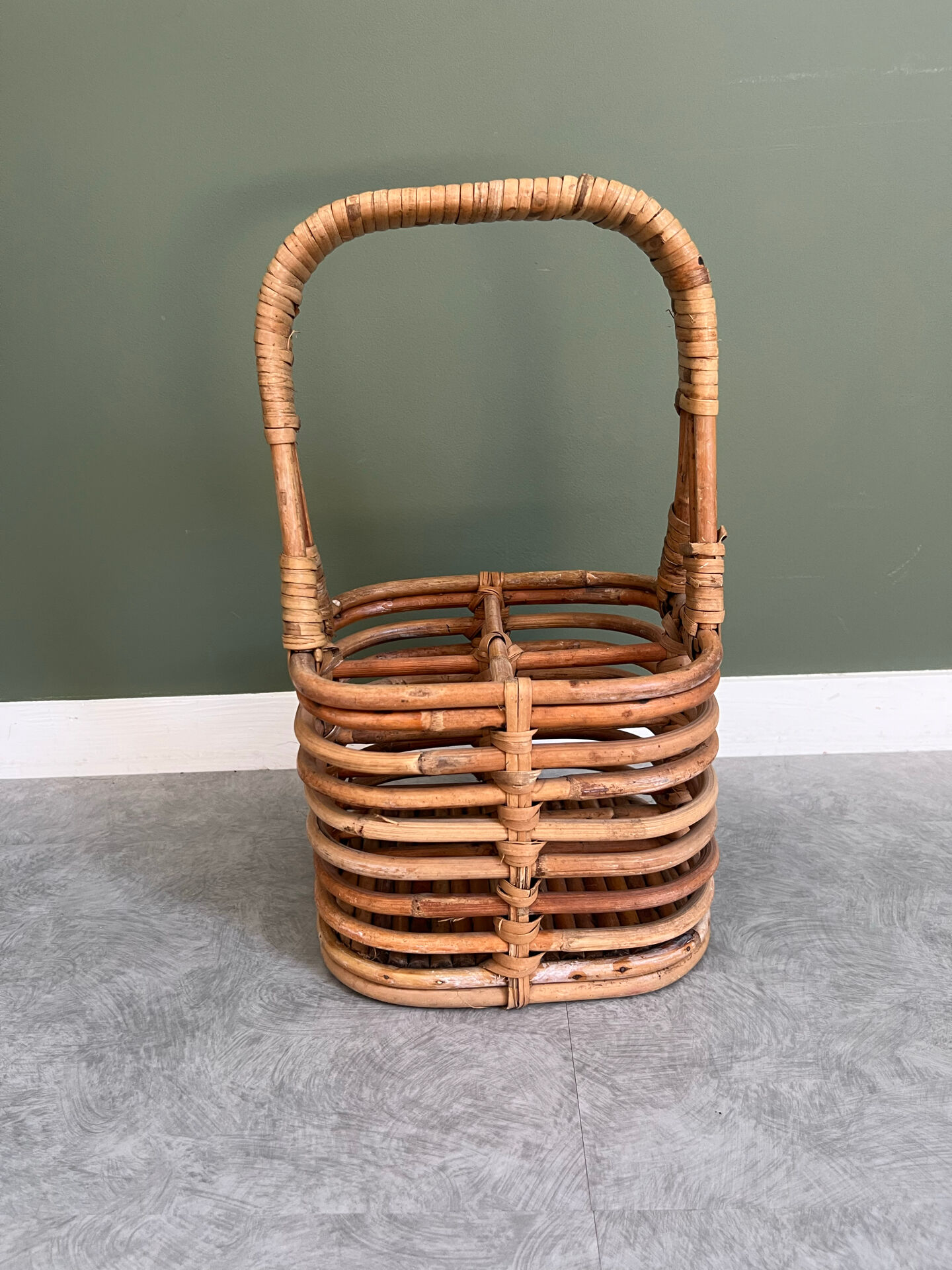 Panier  bambou