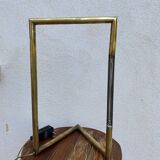 maison Charles brass and chrome designer lamp "linea model"