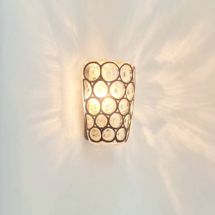 Pair of Mid-Century Modern Glass Wall Lamps from Limburg, Germany, 1960s