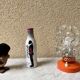 Vintage bedside lamp 70s Graewe orange