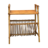 Rattan magazines door