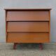 ancienne commode en bois pieds compas vintage