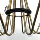 Mid-Century Large 8 arms Arredoluce manner chandelier. Italy 1950s